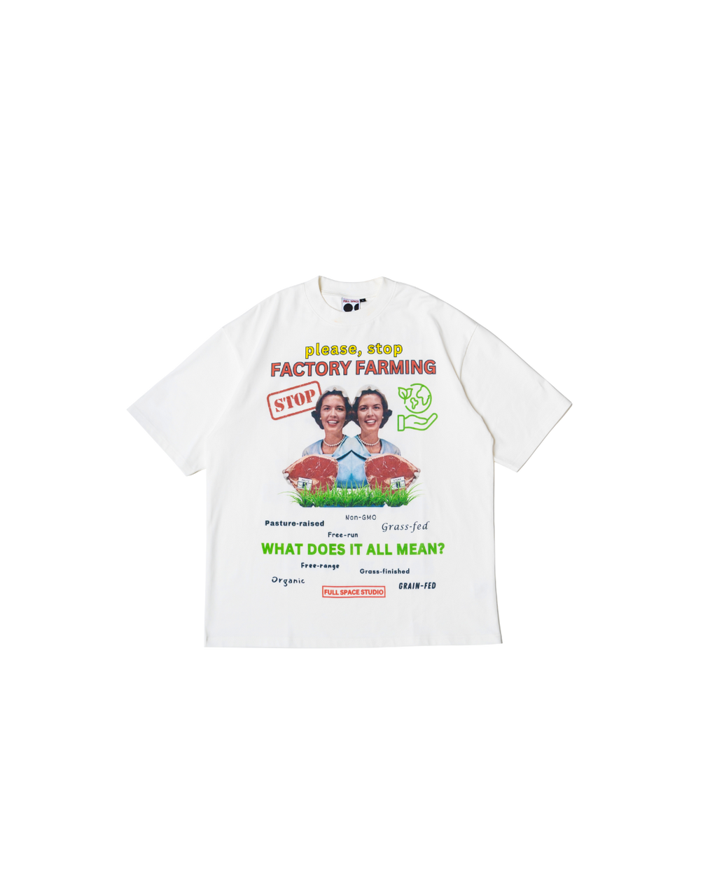 Factory Farming - White