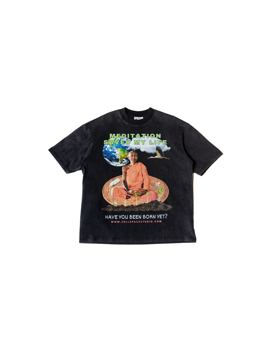 Meditation Save My Life - Black