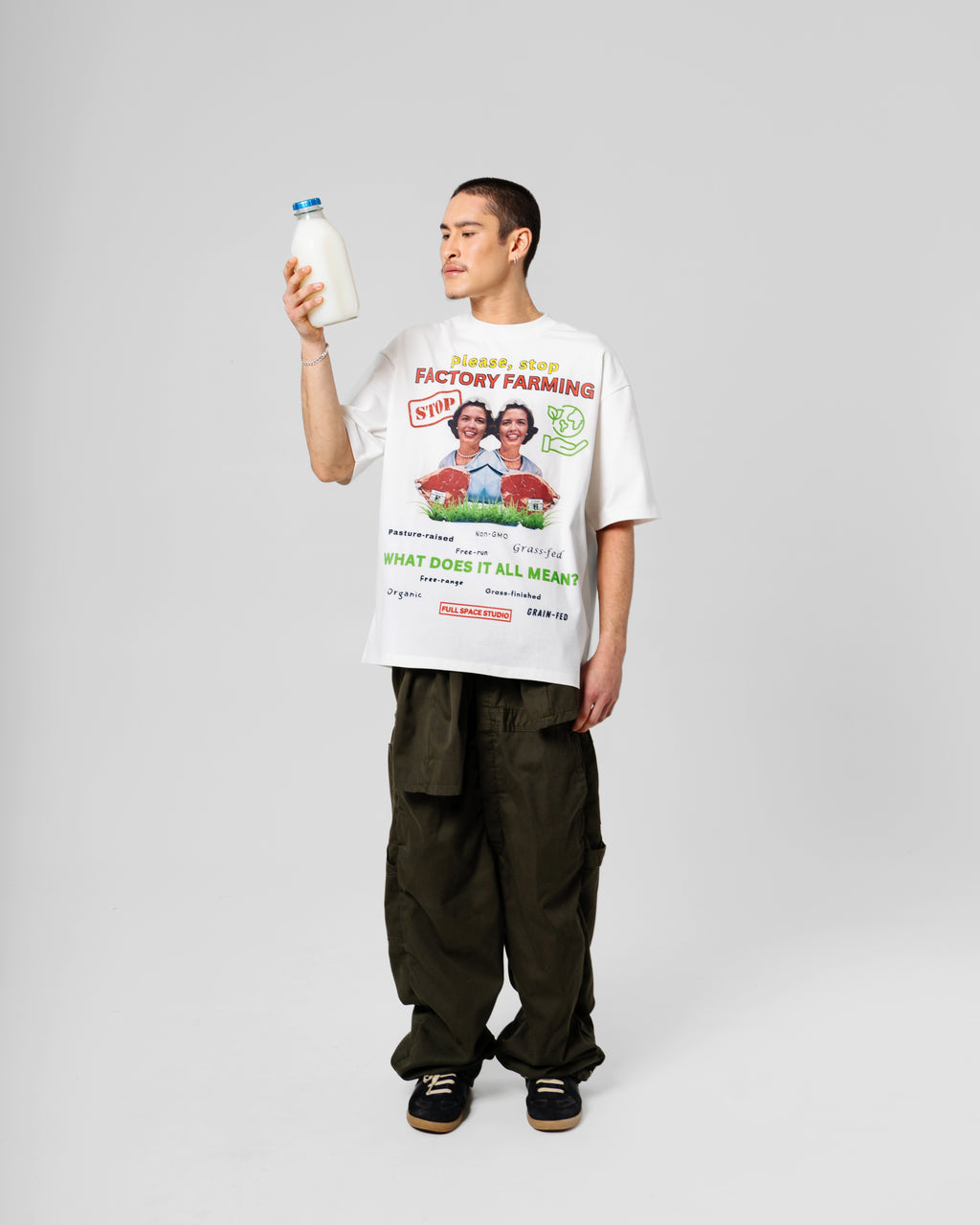 Factory Farming - White