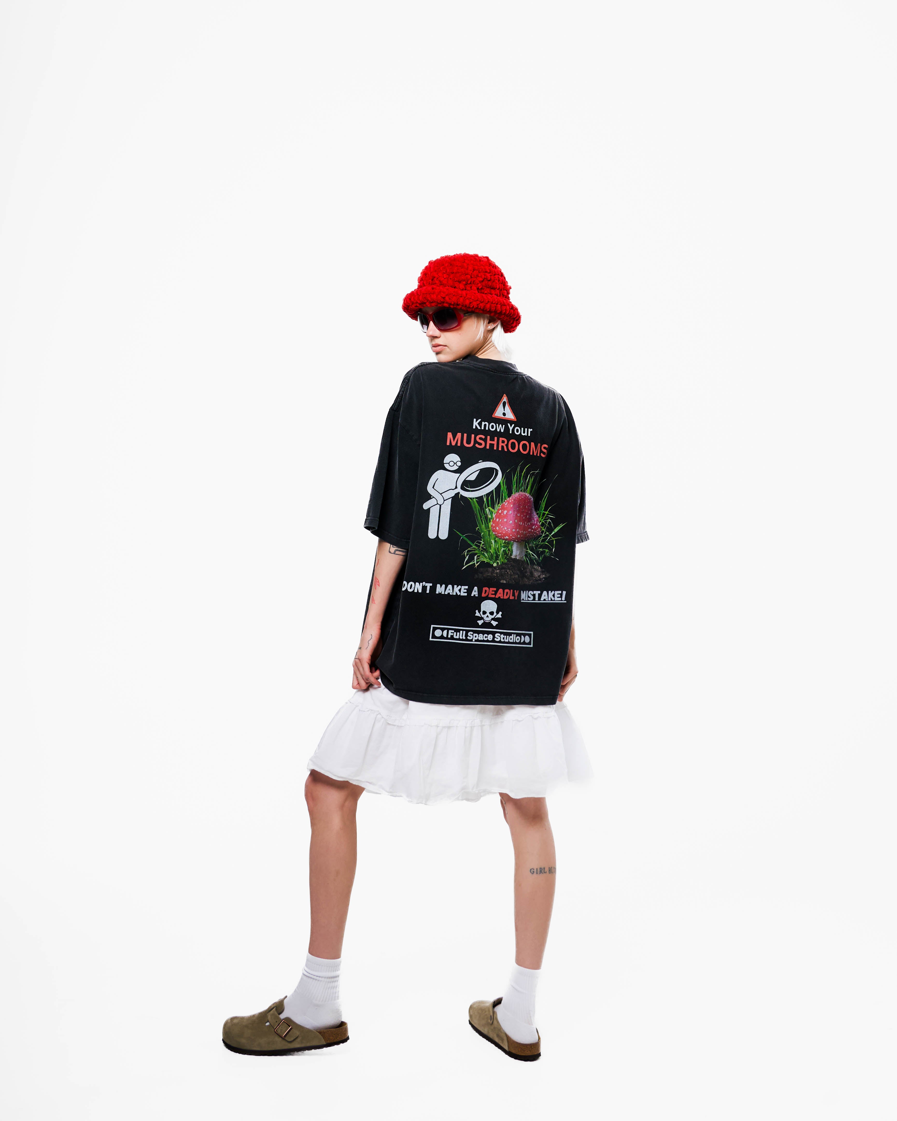 See a Mushroom, Eat a Mushroom - Black