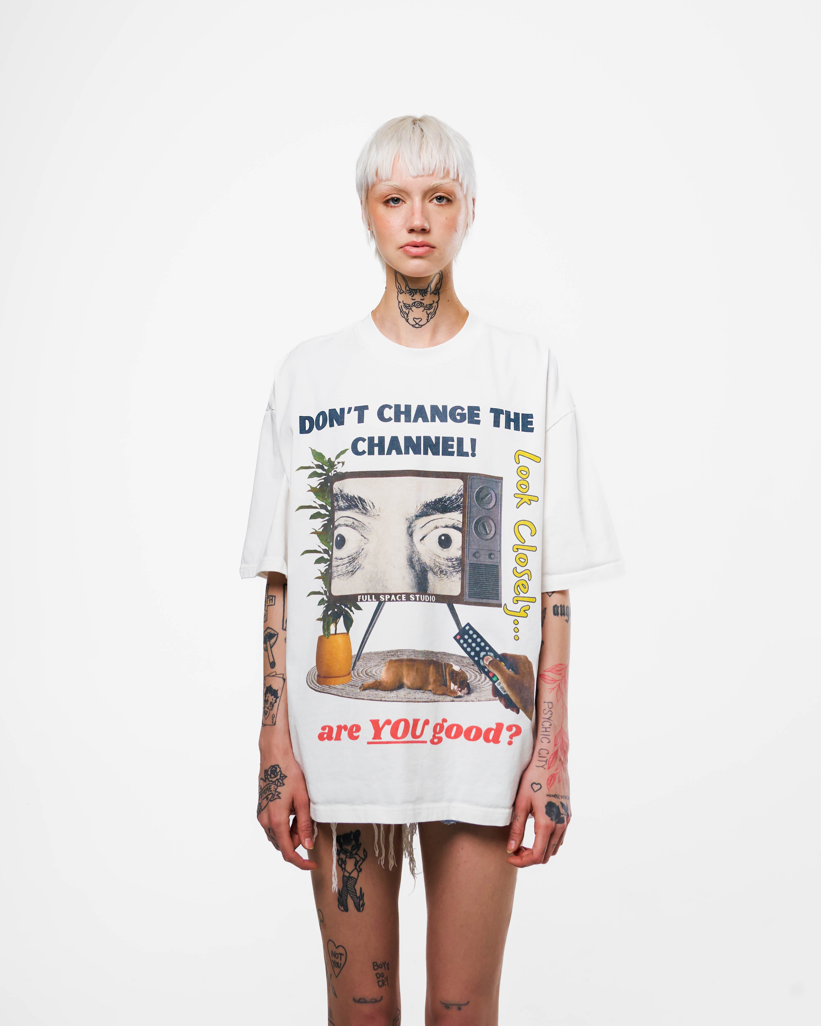 Look Closely - White