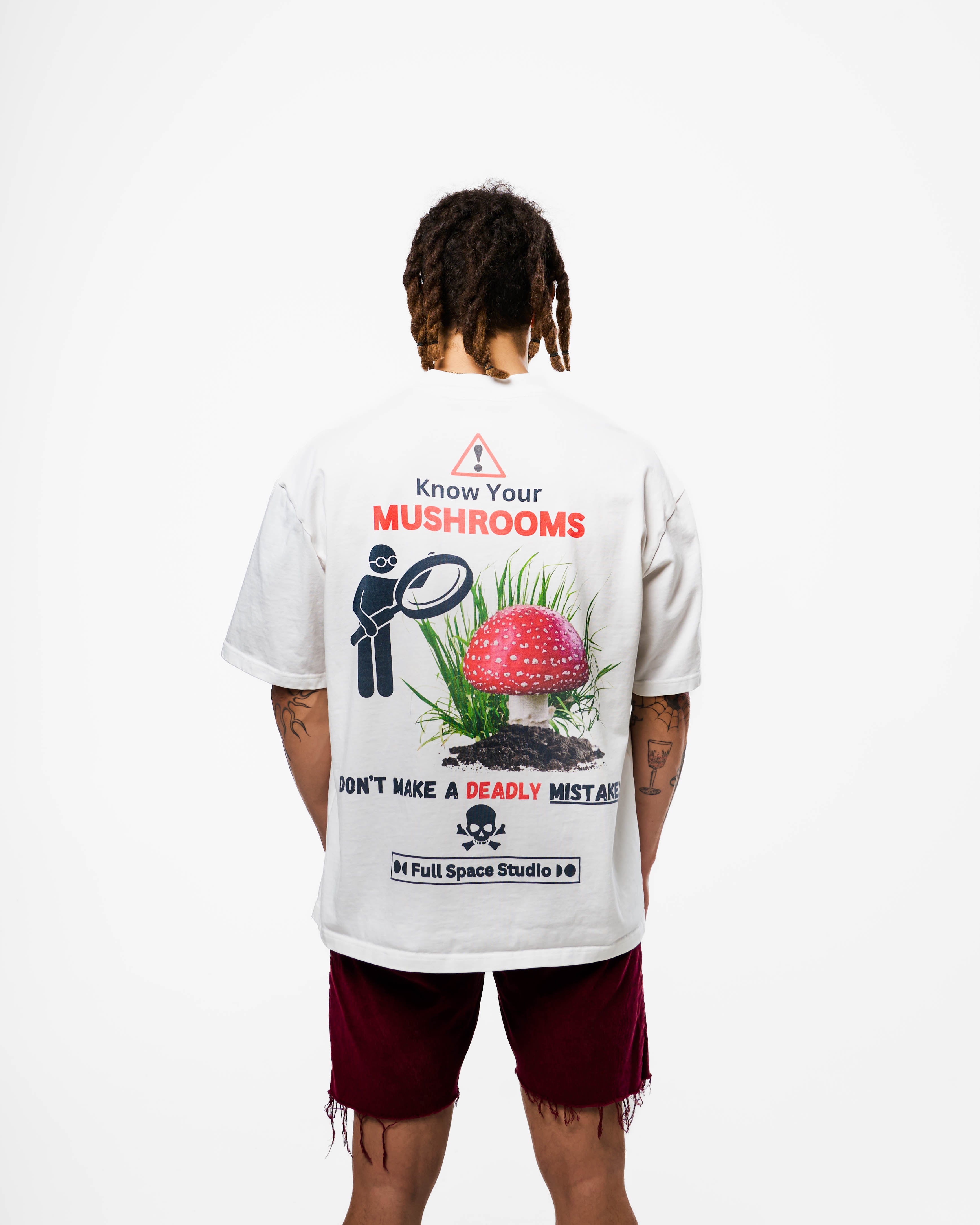 See a Mushroom, Eat a Mushroom - White